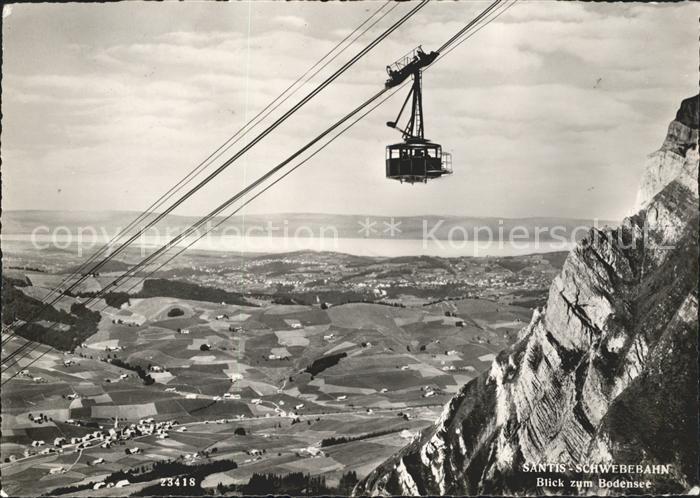 Seilbahn Säntis Bodensee
