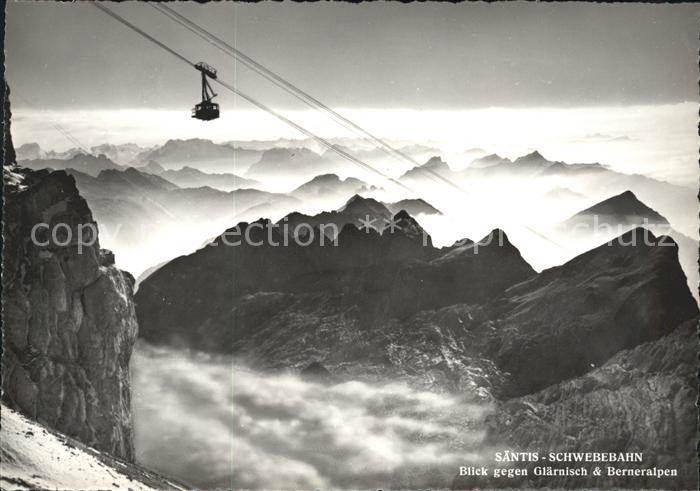 Seilbahn Saentis Glaernisch Berneralpen