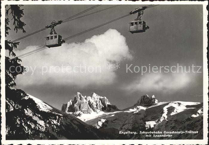 Seilbahn Gerschnialp-Truebsee Engelberg Spannoerter