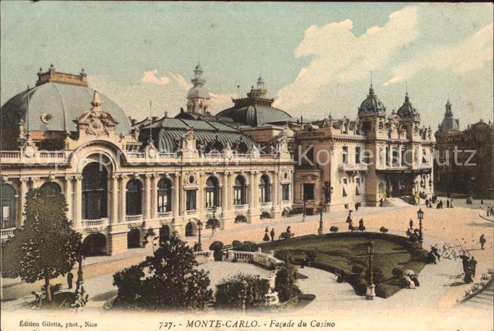 Monte-Carlo Facade du Casino