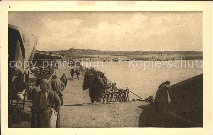 Mossoul Pont de bateaux Plaine de Ninive Missio