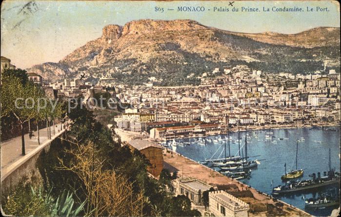 Monaco Palais du Prince Condamine Port