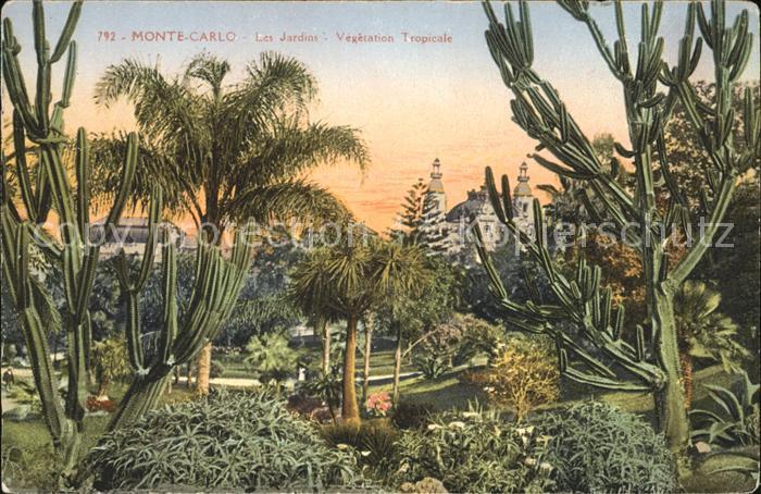 Monte-Carlo Jardins Vegetation Tropicale