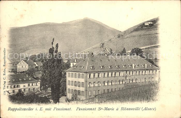 Rappoltsweiler Haut Rhin Elsass Pensionnat Sainte Marie