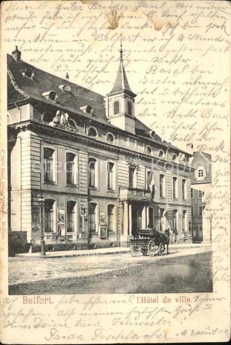 Belfort Alsace Hotel de Ville