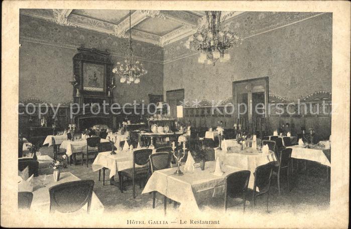 Cannes Alpes-Maritimes Hotel Gallia Restaurant