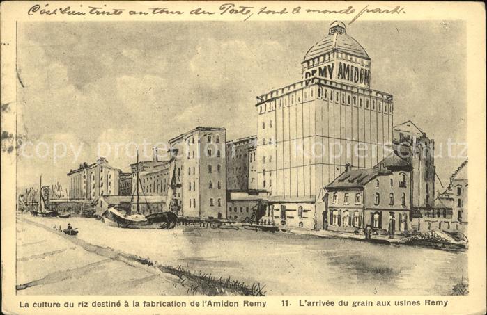 Remy Oise Fabrication de l'Amidon Culture du riz