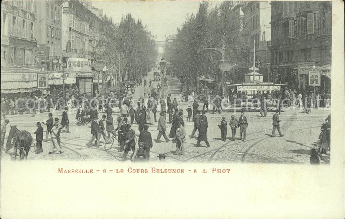 Marseille Bouches-du-Rhone Cours Belsunce