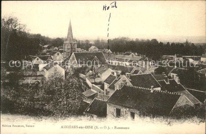 Asnieres-sur-Oise Panorama Eglise