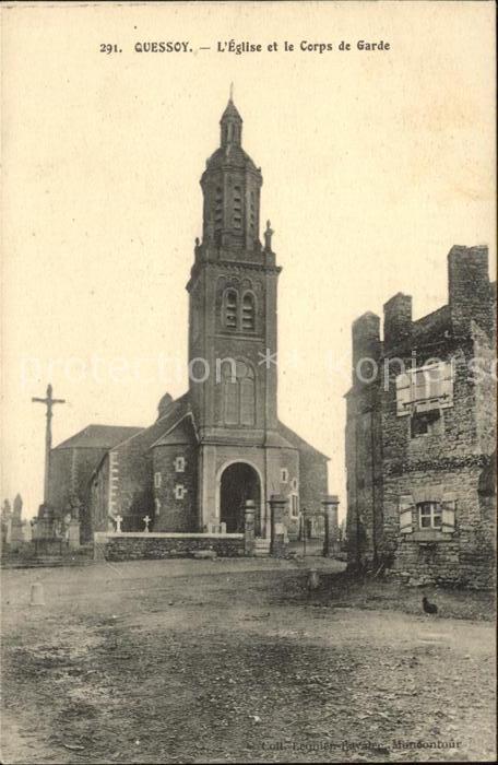 Quessoy Eglise et Corps de Garde