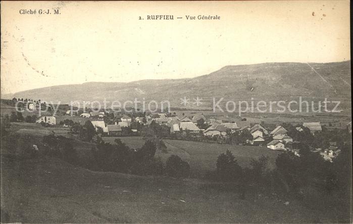 Ruffieu Vue generale Panorama