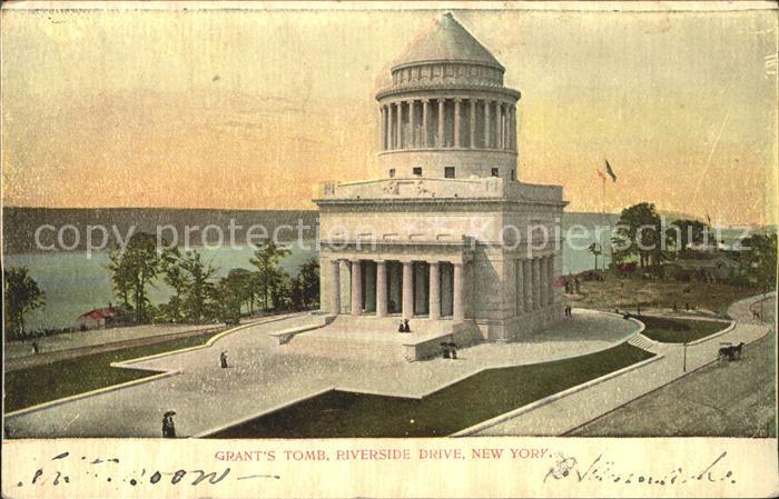 New York City Grant's Tomb General Grant National Monument Riverside Drive