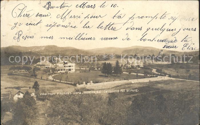 Boonton View from Firemen's Home