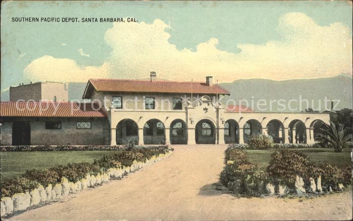 Santa Barbara California Southern Pacific Depot