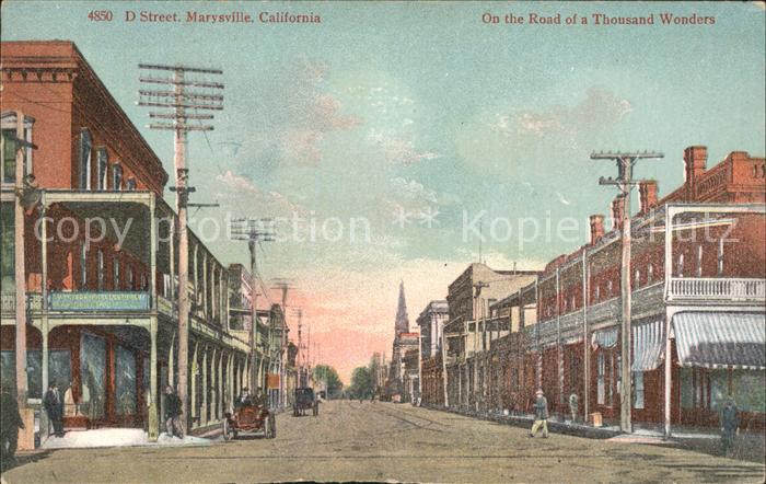 Marysville California D Street