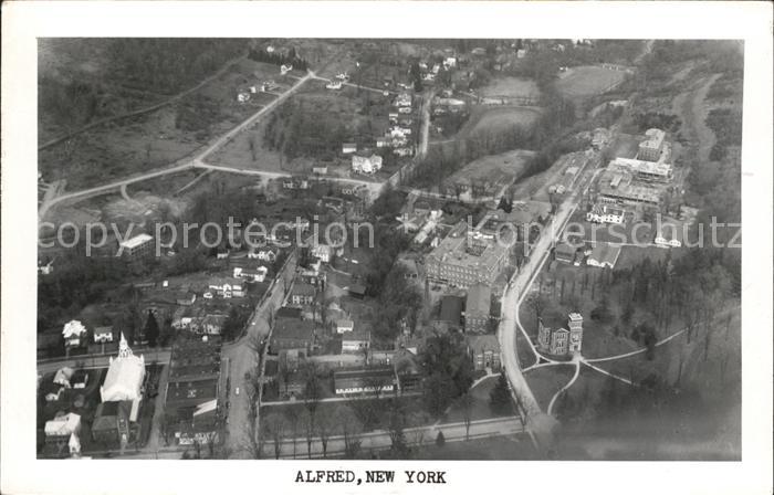 Alfred New York Aerial view