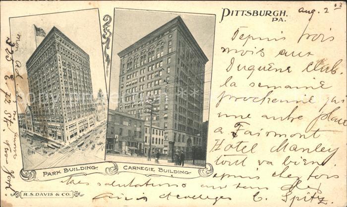 Pittsburgh Park and Carnegie Building
