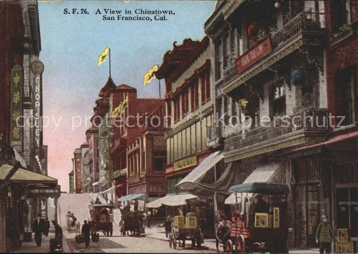 San Francisco California Chinatown