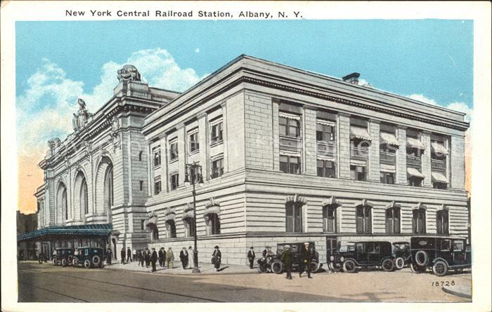 Albany New York Central Railroad Station