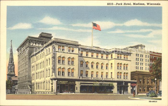 Madison Wisconsin Park Hotel Flag