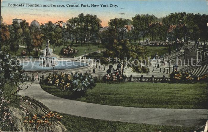 New York City Bethesda Fountain and Terrace Central Park