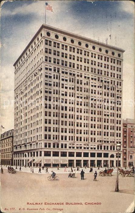 Chicago Illinois Railway Exchange Building