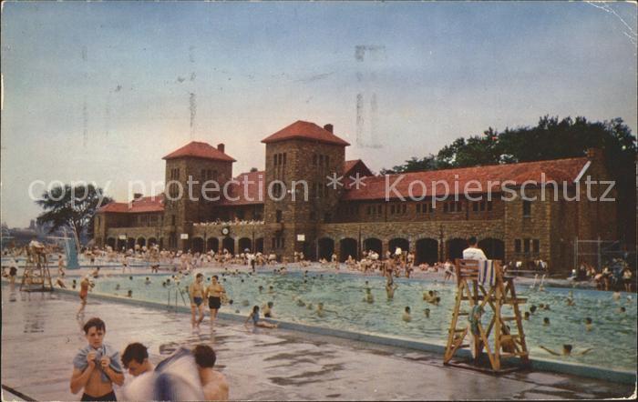 Montreal Quebec Saint Helen's Island Pools and Bath House