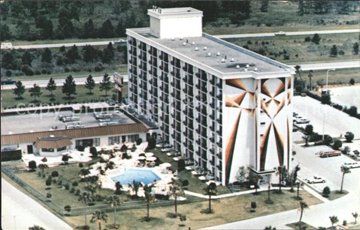 Orlando Florida The International Inn Hotel aerial view