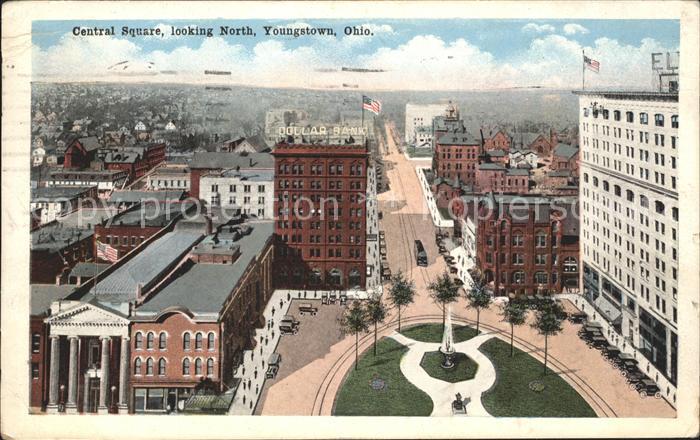 Youngstown Ohio Central Square looking North