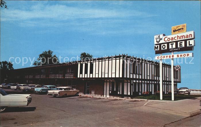 Bloomington Illinois Coachman Motel Coffee Shop