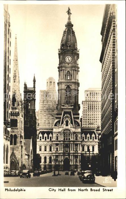 Philadelphia Pennsylvania City Hall North Broad Street