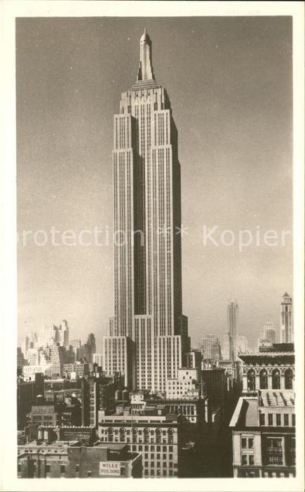 New York City Empire State Building Skyscraper