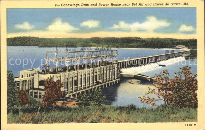 Havre De Grace Conowingo Dam and Power House