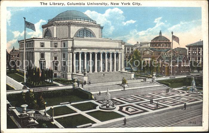 New York City Library Columbia University