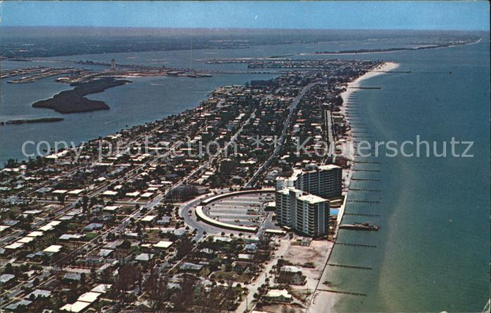 Clearwater Beach Aerview