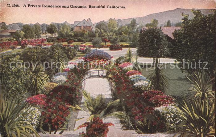 San Francisco California Private Residence and Grounds