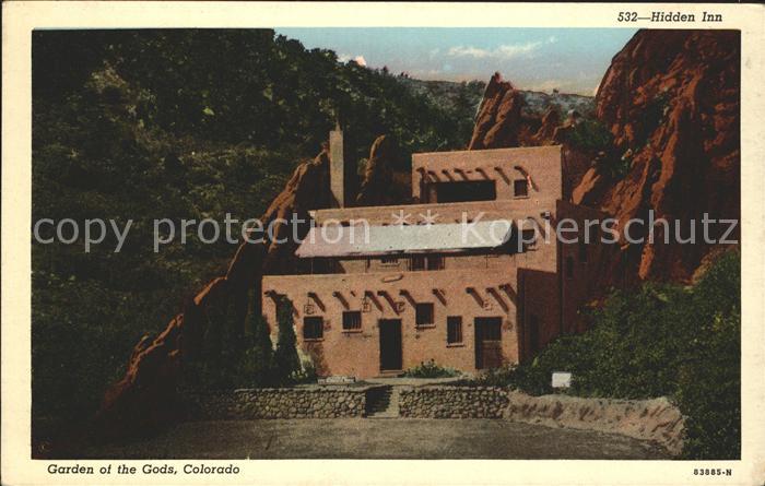 Colorado Springs Hidden Inn Indian Pueblo Garden of the Gods