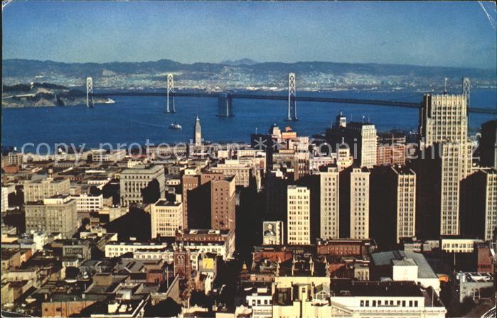 San Francisco California Oakland Bay Bridge