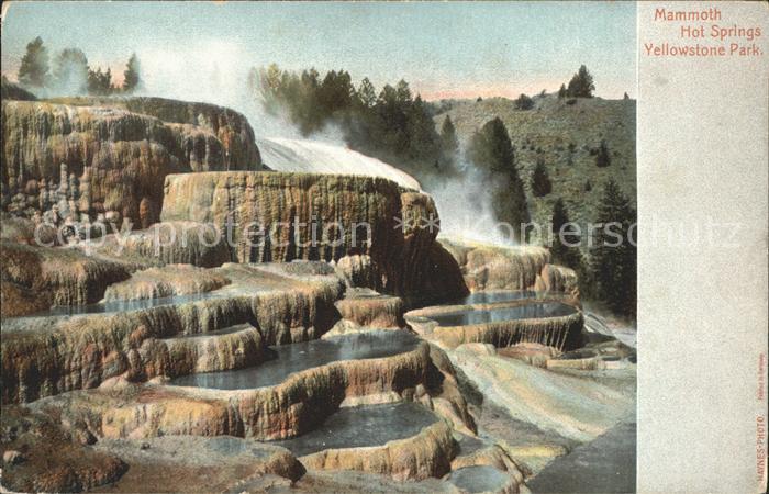 Yellowstone National Park Mammoth Hot Springs
