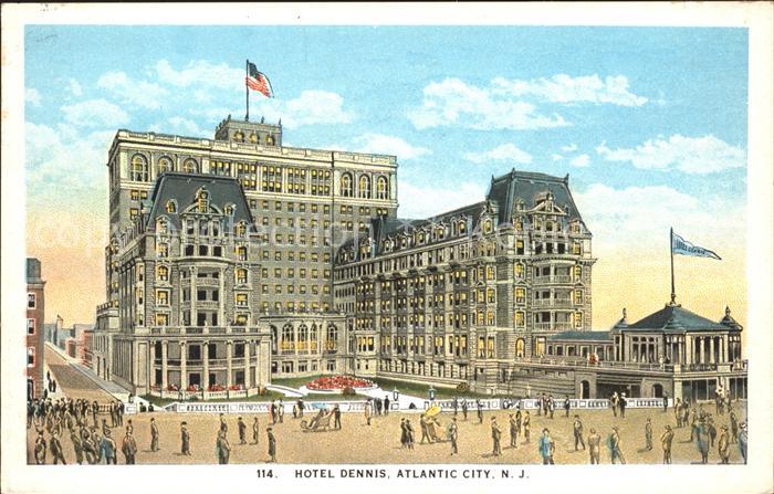 Atlantic City New Jersey Hotel Denis Flag