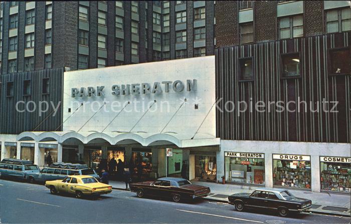 New York City Park Sheraton Hotel