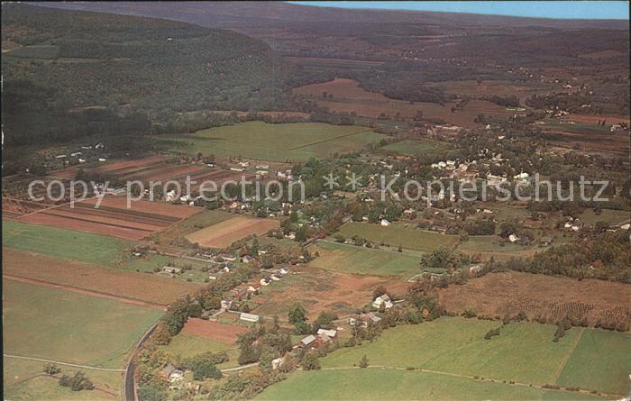 Schoharie Air view of Schoharie Valley and village