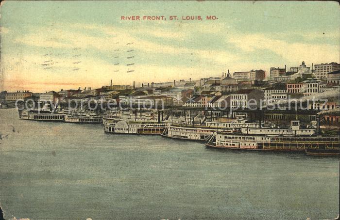 Saint Louis Missouri River Front Steamer