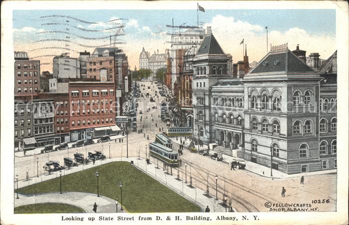 Albany New York State Street view from D. & H. Building