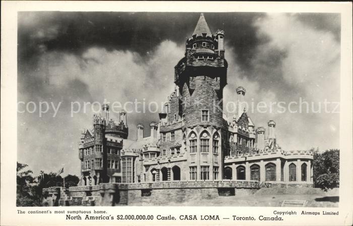 Toronto Canada Castle Casa Loma