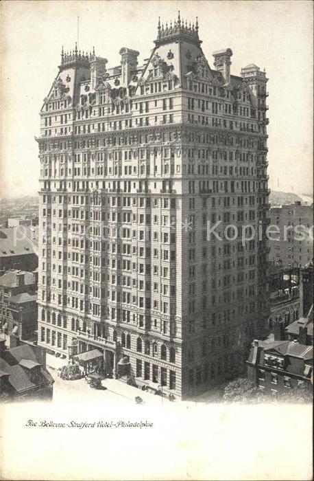 Philadelphia Pennsylvania Bellevue Stratford Hotel