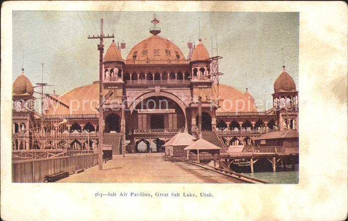 Salt Lake City Salt Air Pavillon Great Salt Lake