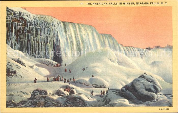 Niagara Falls New York in Winter
