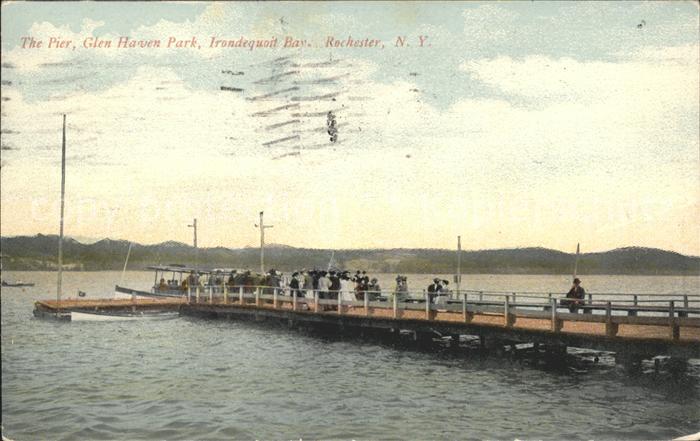 Rochester New York Pier Glen Haven Port Irondequoit Bay