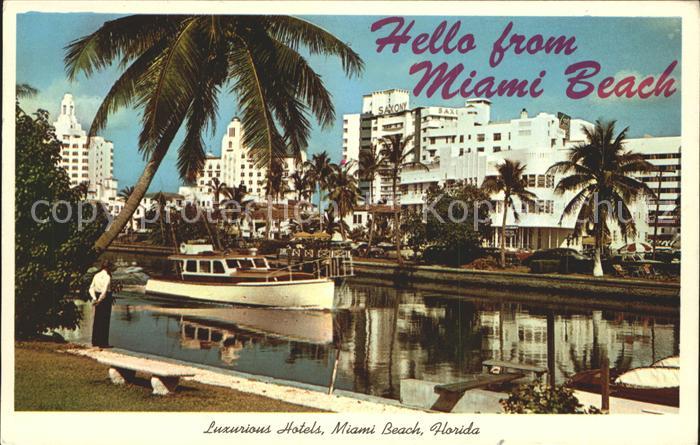 Miami Beach Luxurious Hotels along Collins Avenue